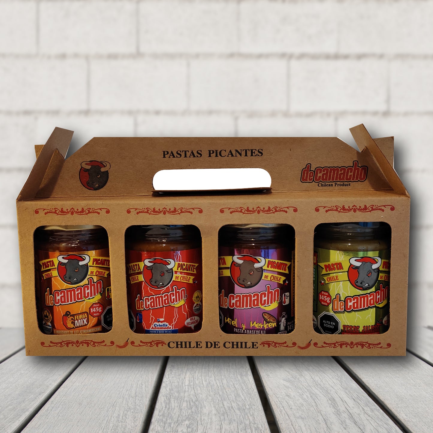 Pack 4 Pastas Picantes