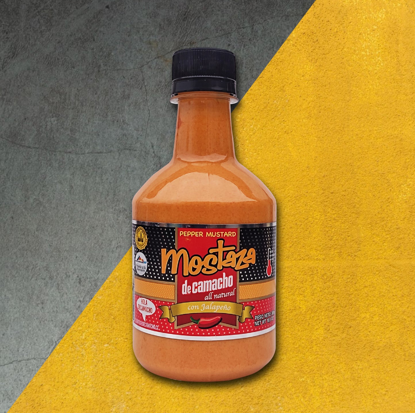 Mostaza con Trozos de Jalapeño