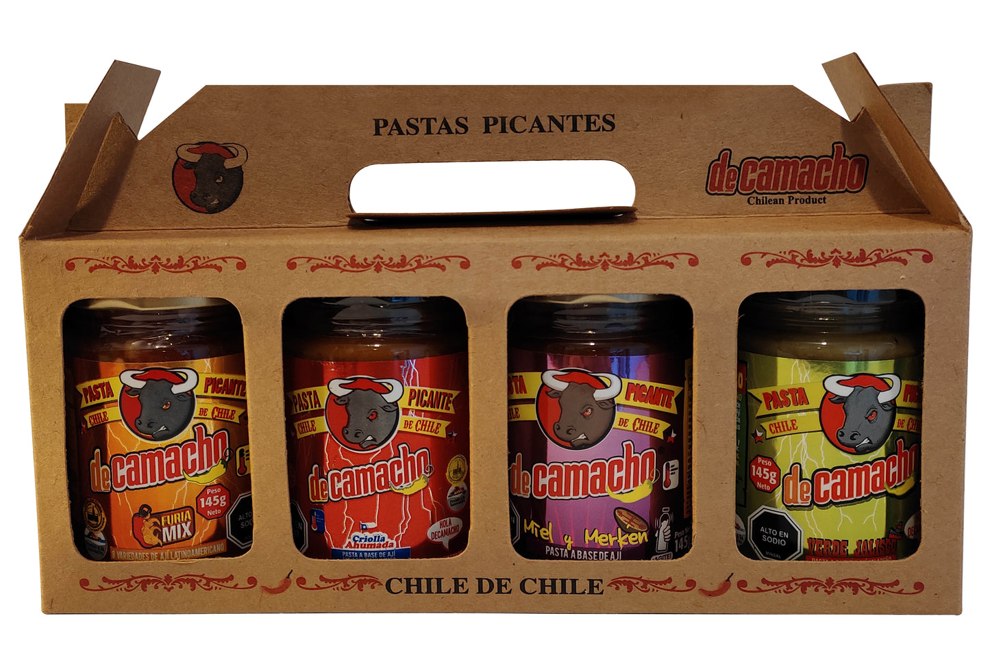 Pack 4 Pastas Picantes